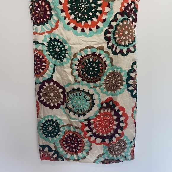 NEW Escada Kaleidoscope Kleid Silk Sheath Dress - Picture 3 of 9